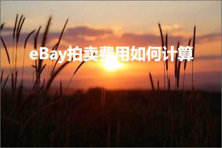 璺ㄥ鐢靛晢鐭ヨ瘑:eBay鎷嶅崠璐圭敤濡備綍璁＄畻