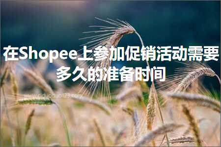 跨境电商知识:在Shopee上参加促销活动需要多久的准备时间