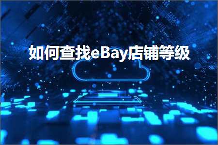 璺ㄥ鐢靛晢鐭ヨ瘑:濡備綍鏌ユ壘eBay搴楅摵绛夌骇